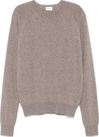Saint Laurent Brown Cashmere Mens Sweater
