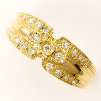 C&A Yellow Gold Yellow Gold (18K) Band Ring (Pre-Owned)
