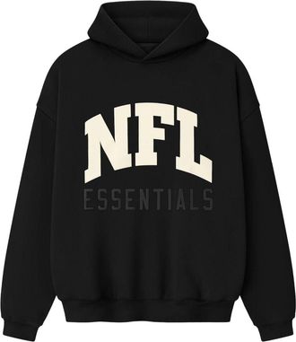 Fear of God x NFL FW25 Sport Hoodie Black 192NF256406F