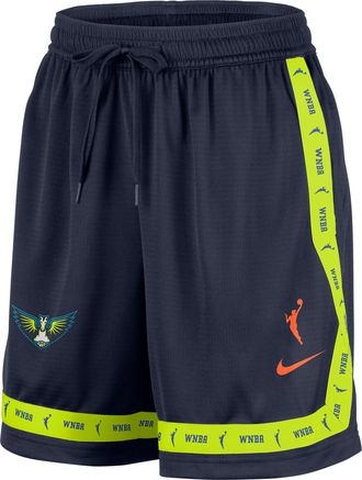 Nike Dallas Wings Nike Womens Crossover WNBA Shorts in Blue | IQ3665-419