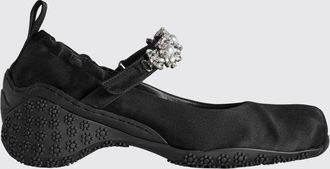 Simone Rocha Mary Jane in raso con cristalli