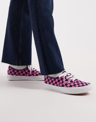 Vans Authentic - Sneakers indaco intenso e rosa frizzante-Blu