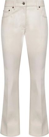 Valentino Boot-cut Jeans, female, White, Size: W29 Flared Denim Jeans