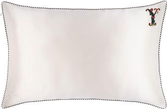 Slip Embroidered Pure Silk Queen Pillowcase in Y at Nordstrom
