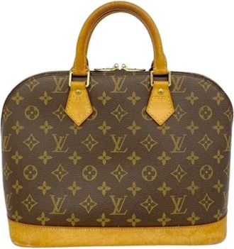 Louis Vuitton Pre-owned Handbags, female, Brown, Size: ONE SIZE Pre-owned Alma PM Handbag