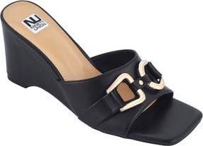 Ninety Union Kensy Wedge Sandal in Black at Nordstrom Rack, Size 10