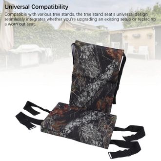 OEM Silla De Camping De Piel De Repuesto Con Coj&iacute;n Oxford 600d Extra&iacute;ble Y Ajustable En Estilo Camuflaje