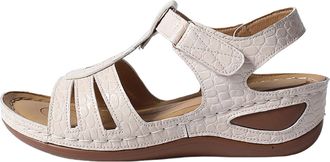 Generic Summer Sandals for Women Size 6 Womens Wedge 2026 Formal Arch Support Walking Shoes Indoor/outdoor Daily Wear Casual Summer Breathable Open Toe Slippe