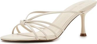 Steve Madden Edna Womens Sandals White Leather : 8.5 M