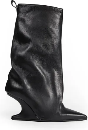 Rick Owens Temple Cantilever 8 Sharp Flared Boots