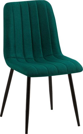 Clp Silla De Comedor Dijon Tela Verde Oscuro