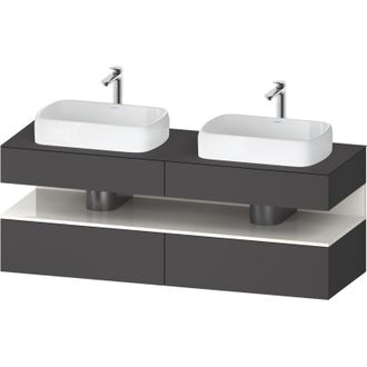Duravit Qatego Consola Mueble Bajo Lavabo, 2 Extensiones, 2 - Duravit