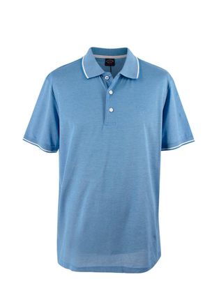 Paul & Shark Blue Polo Shirt Size L