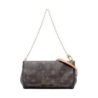 Louis Vuitton Pre-owned Cross Body Bags, female, Brown, Size: ONE SIZE Pre-owned Chain Shoulder Bag