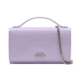Marc Jacobs Glam Mirror Mini Bag - Dames - Handtassen - Paars - ONE Size - Leer - Tassen