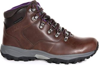 Regatta Great Outdoors Womens/Ladies Bainsford Waterproof Hiking Boots (6.5 UK) (Chestnut/Alpine Purple)