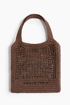 H&M Tote Bag aus Stroh - Brown