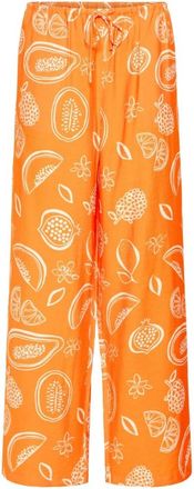 Ichi Mujer, Pantalones, Naranja, Talla: XL