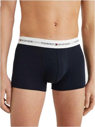 Tommy Hilfiger Klassieke boxershorts van katoenmix voor heren (set van 3) (Woestijnlucht)