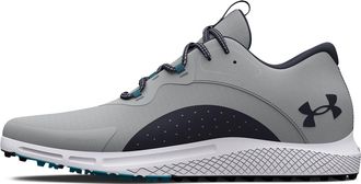 Under Armour Charged Draw 2 Spikeless Golf Grey Midnight Navy 3026399-101
