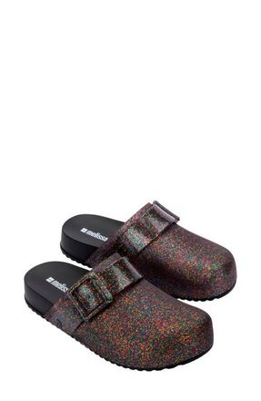 Melissa Cozy Clog in Mixed Glitter Glass at Nordstrom, Size 10