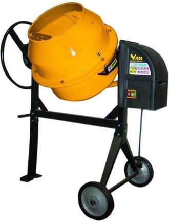 Vigor Betoniera Impastatrice - 125 Litri - Potente Motore 550W