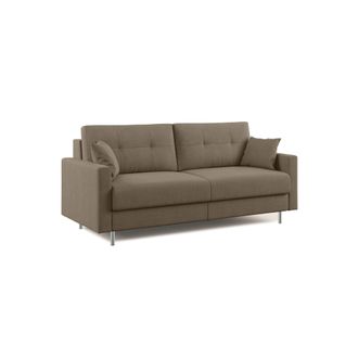 Divani.Store Megan Sof&aacute; Convertible En Microfibra Extra&iacute;ble 188 Cm (mat. 140x197) Marr&oacute;n