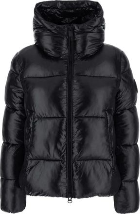 Save The Duck Jassen, Dames, Zwart, S, Leer, Biddy Jacket