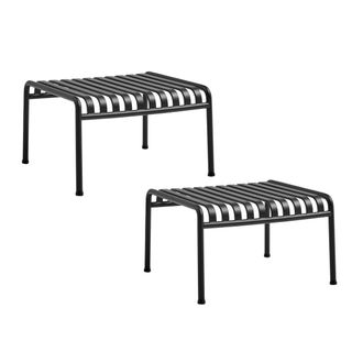 HAY Palissade Ottoman, anthrazit (2er-Set)