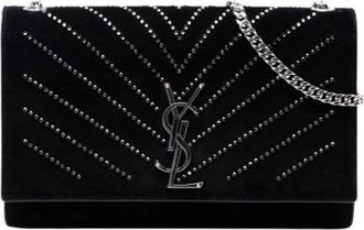 Saint Laurent Borsa Crossbody Vintage Pre-owned - - Pre-owned - Donna - Nero - ONE SIZE