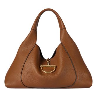 Gucci (WMNS) Gucci Softbit Maxi Shoulder Bag Brown 837466-AAEAO-2718