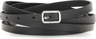 Givenchy Zwarte Kalfsleren Bos Taurus Riem