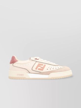Fendi leather low-top sneakers