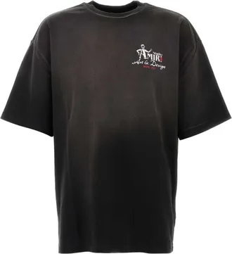 Amiri Black Crew Neck T-Shirt