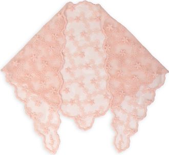 Saachi Floral Lace Bandana in Light Pink at Nordstrom Rack