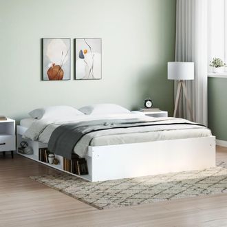 Berkfield Home Bed Frame White 140x190 cm