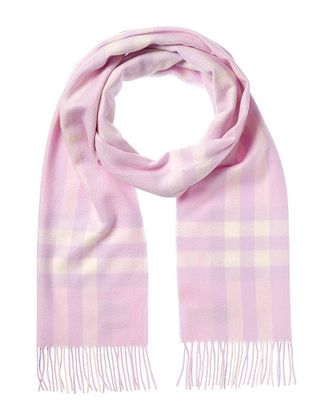 Burberry Check Cashmere Scarf