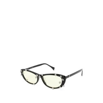 Yvmin Yvmin, Accessoires, Dames, Zwart, ONE Size, Cat-eye Zonnebril
