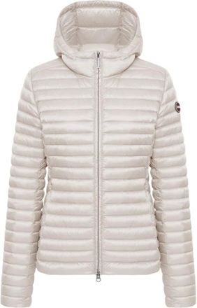 Colmar Ski Jackets, female, Beige, Size: 2XS Light Down Jacket with Hood