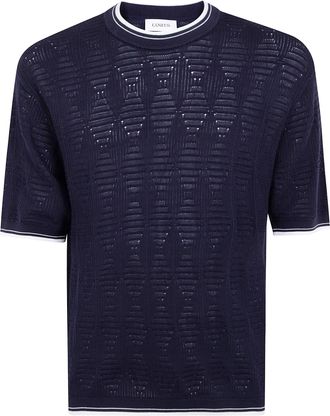 Laneus Knitted T-Shirt Man