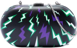Prada Pre-owned Prada Universal Studios Leather Thunder Frankenstein Clutch with Chain Ladies MRIRVHJMOA71CJVS