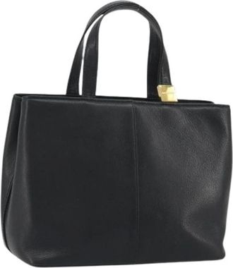 Burberry Pre-owned Vintage Hand Bag - Dames - Vintage Handtas - Zwart - ONE Size - Vintage
