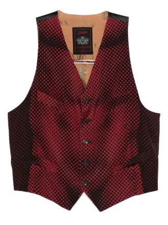 Jean Paul Gaultier Gilet Pin-up Boys 1996 - Rosso