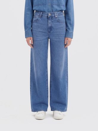 7 For All Mankind Pantaloni gamba larga 7 For All Mankind in denim