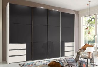 Wimex Schwebetürenschrank »Level by fresh to go« mit Glastüren und Synchronöffnung