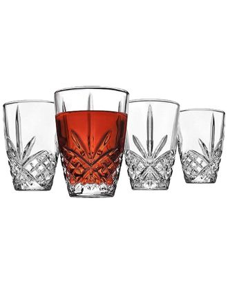 Godinger Set Of 4 Dublin Crystal Juice Glasses