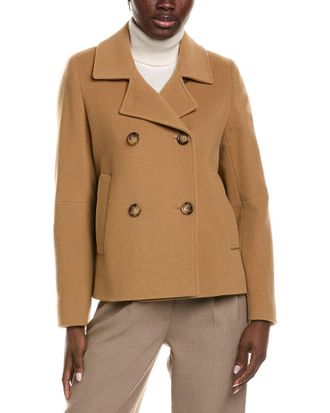 Cinzia Rocca Icons Wool & Cashmere-Blend Short Coat