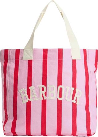 Barbour Tote Bags, female, Multicolor, Size: ONE SIZE Emily Stripe Tote Bag
