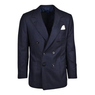 Kiton Hombre, Trajes, Azul, Talla: L