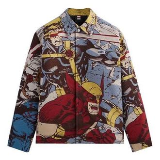 Kith For X-Men Tapestry Coaches Jacket Black KHM010312-001